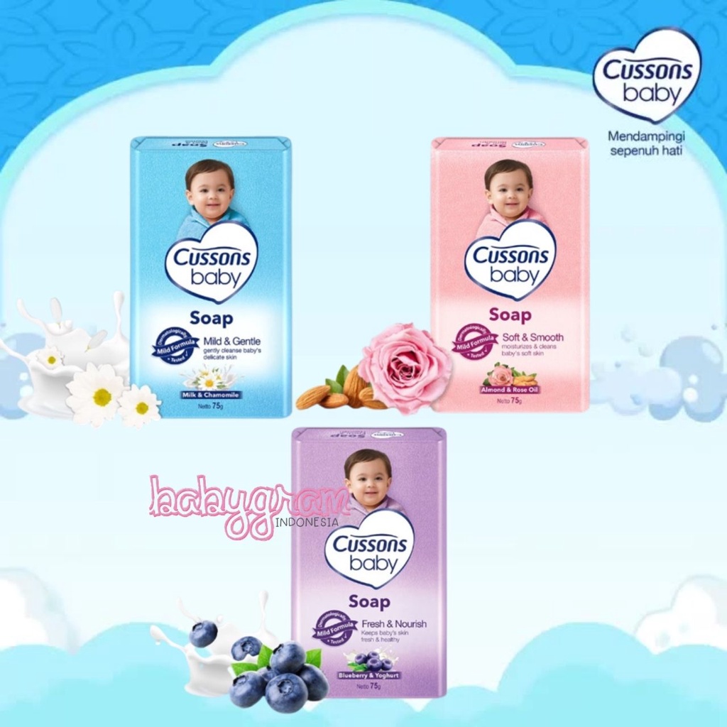 Jual Cussons Baby Soap Gr Cussons Sabun Batang Cusson Sabun Bayi