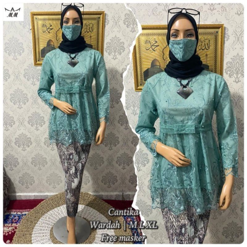 Jual COD SETELAN ATASAN KEBAYA ICHA PITA KEBAYA MODERN KEBAYA