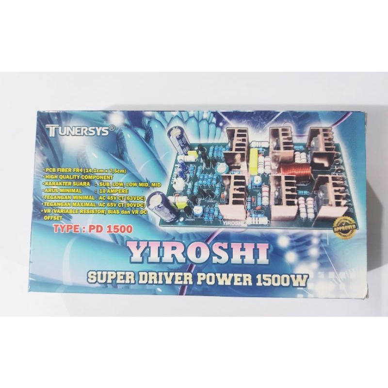 Jual Kit Driver Power Yiroshi Super Driver Power W Tunersys