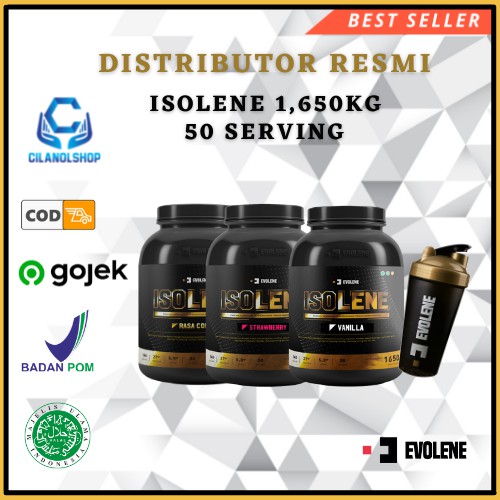 Jual Evolene Isolene Whey Protein Isolate Serving Sachet Kg