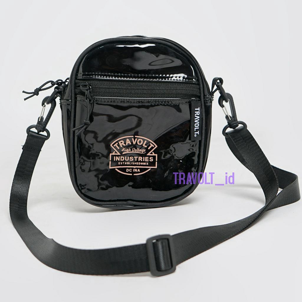 Jual Mini Sling Bag PVC Shadow New Edition Travolt Tas PVC