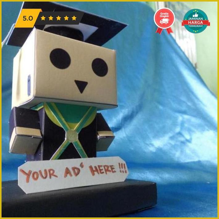 Jual Kerajinan Tangan Danbo Papercraft Wisuda Promo Shopee Indonesia