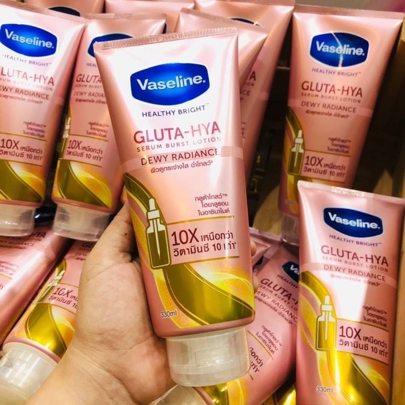 Jual Vaseline Gluta HYA Serum Body Lotion 300ml 100 ORI THAILAND