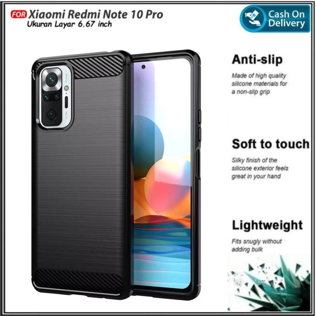 Jual Case Ipaky Carbon Redmi Note 10 Pro LIGO Shopee Indonesia