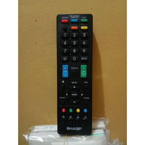 Jual Remot Tv Sharp Aquos Lcd Led Gb Wjsa Shopee Indonesia