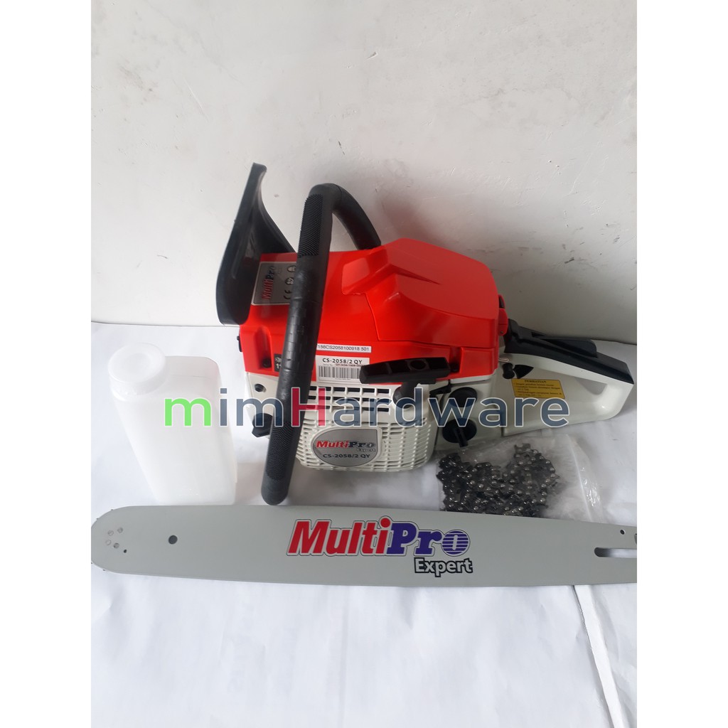 Jual Mesin Gergaji Potong Kayu Chain Saw Chainsaw Inch Multipro Cs