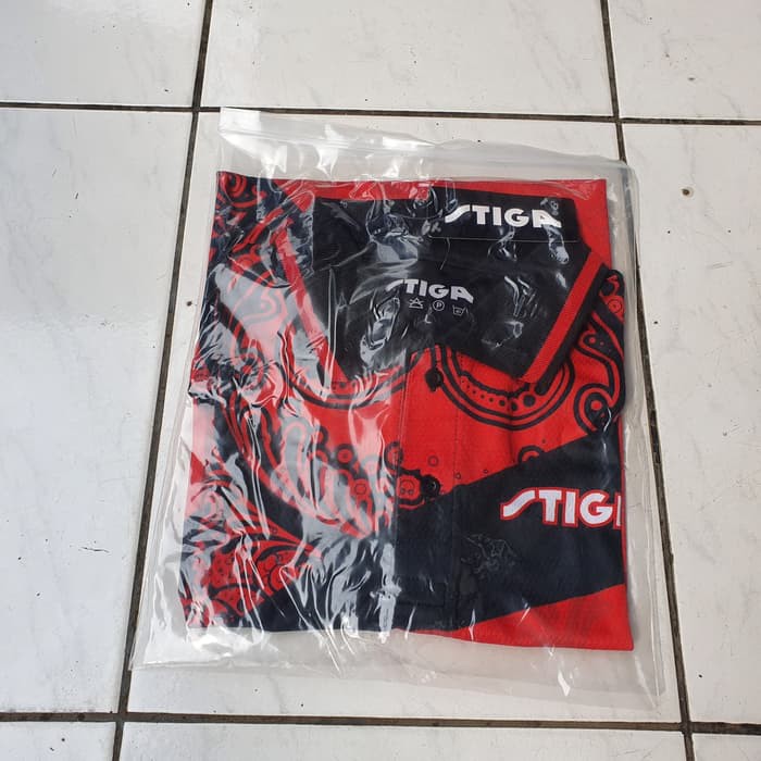 Jual Kaos Kerah Tenis Meja Ping Pong Logo Stiga Shopee Indonesia