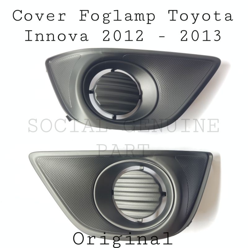 Jual Cover Ring Foglamp Fog Lamp Toyota Innova 2011 2013 Original