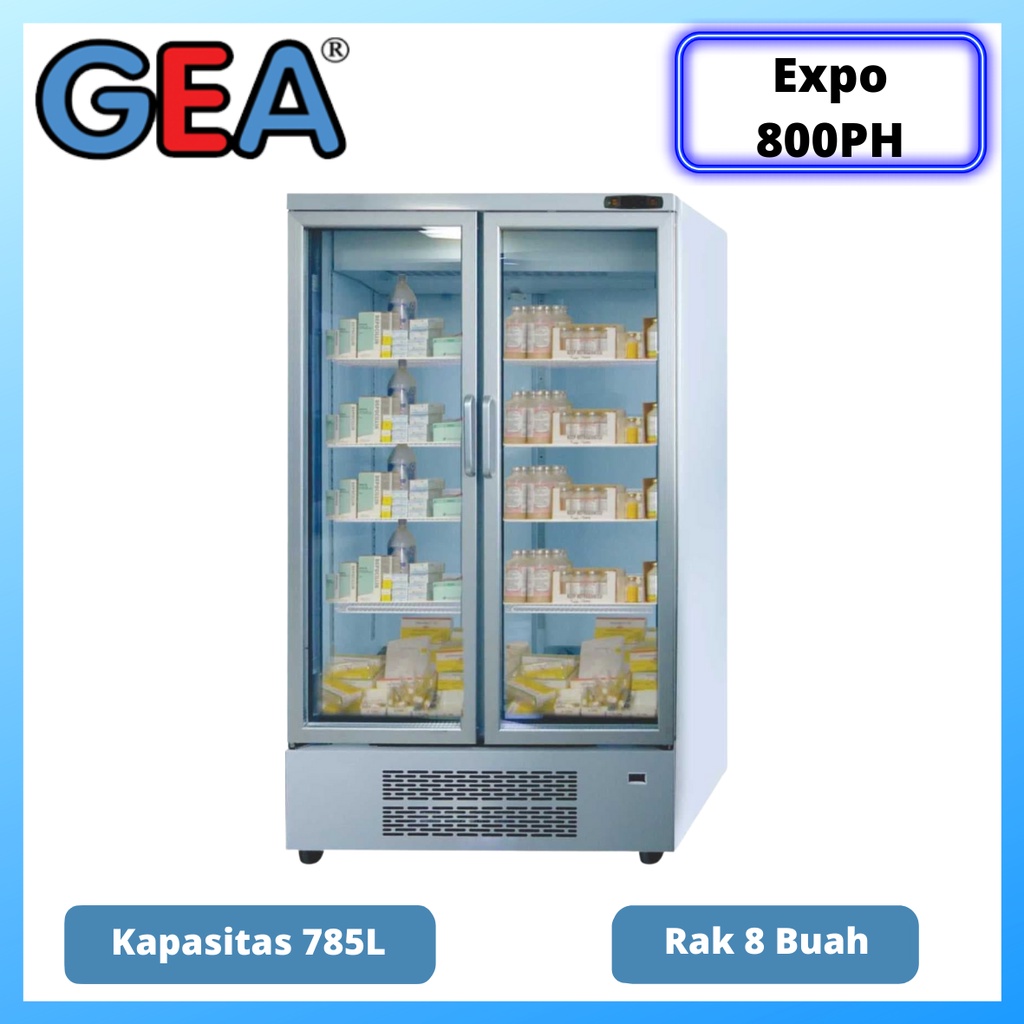 Jual GEA SHOWCASE EXPO 800PH FARMASI PHARMACEUTICAL REFRIGERATOR