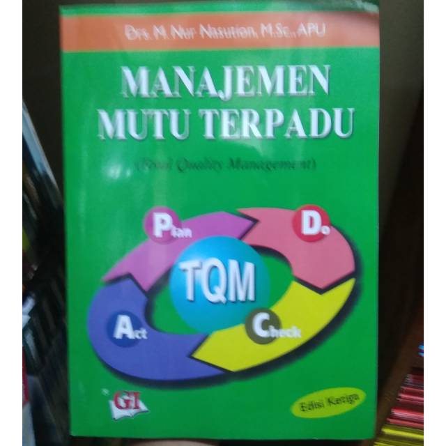 Jual BUKU MANAJEMEN MUTU TERPADU Oleh M N Nasution Shopee Indonesia