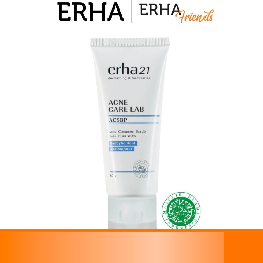 Jual Erha Acne Care Lab Acne Cleanser Scrub Beta Plus Acsbp Gr