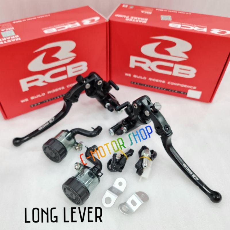 Jual Master Rem Rcb Radial S Mm Mm Long Lever Kiri Kanan Nmax