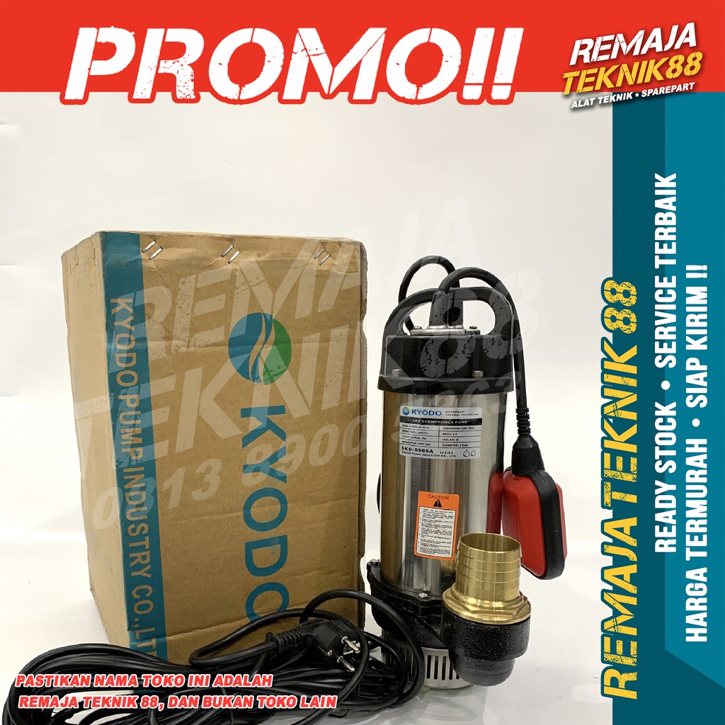 Jual POMPA CELUP AIR BERSIH KYODO SKD 550 SA 2 550W OTOMATIS