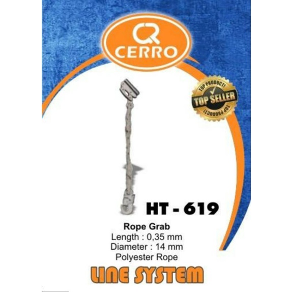 Jual Rope Grab Fall Arrester Auto Stop Cerro Ht Original Shopee