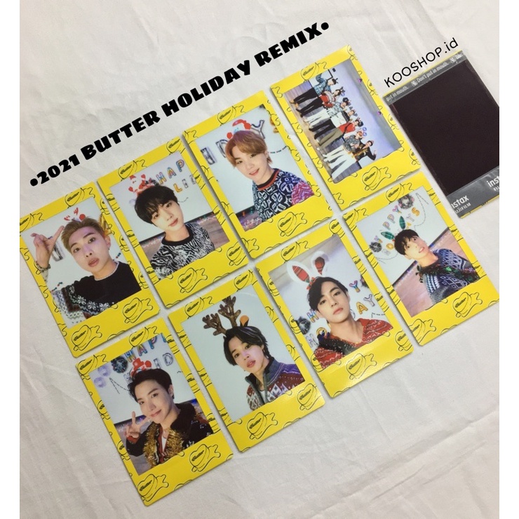 Jual POLAROID BTS BUTTER CETAK FOTO POLAROID INSTAX FUJIFLIM ASLI