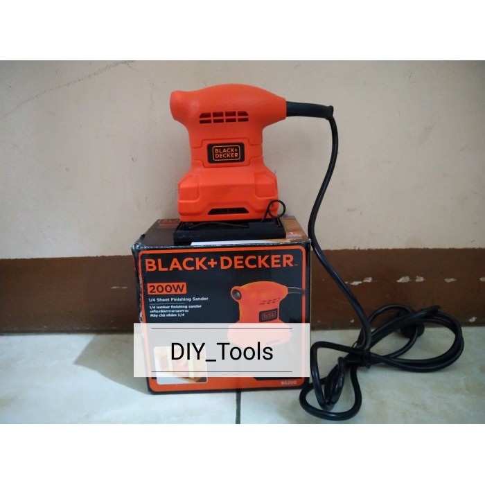 Jual Mesin Amplas Kayu Black Decker Kotak Mesin Sander Shopee Indonesia