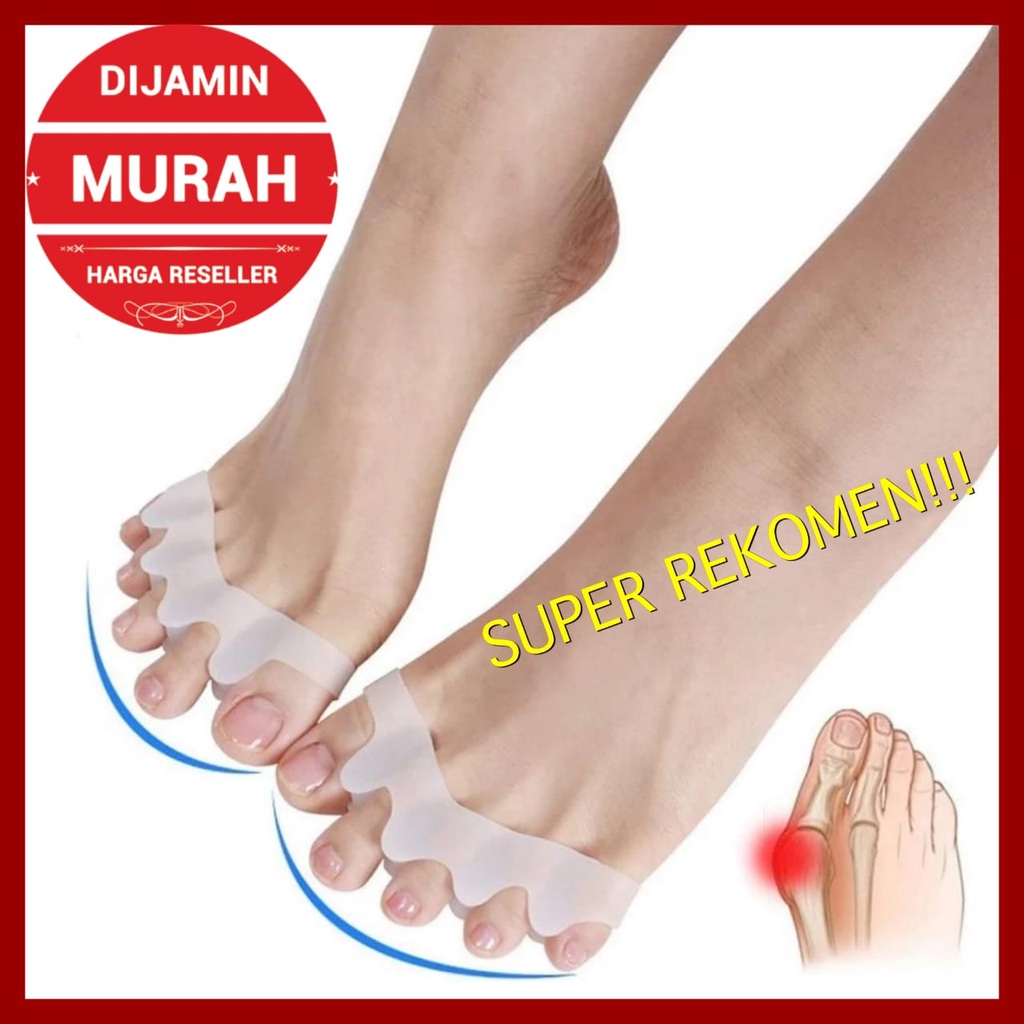 Jual Satu Pasang Insole Untuk Kaki Hammer Toe Hallux Valgus Bunion Gel