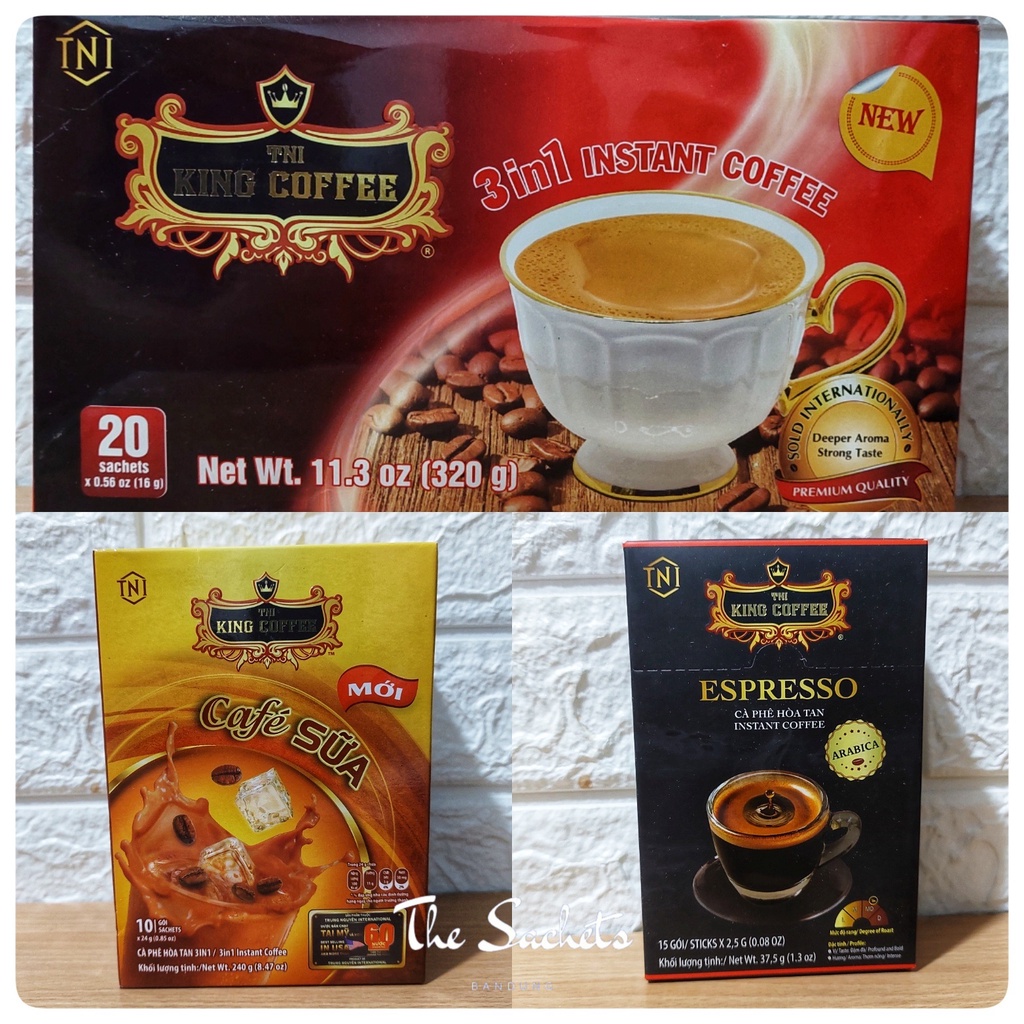 Jual TNI King Coffee Kopi Vietnam Sachet Shopee Indonesia