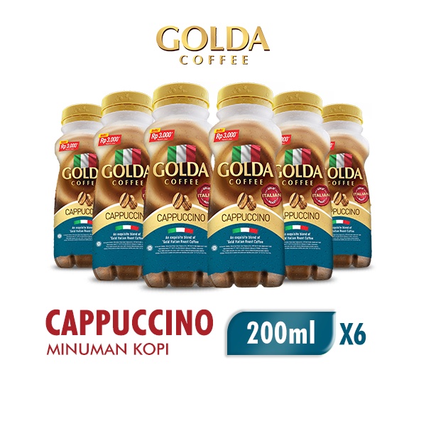 Jual Golda Coffee Cappuccino Ml X Shopee Indonesia