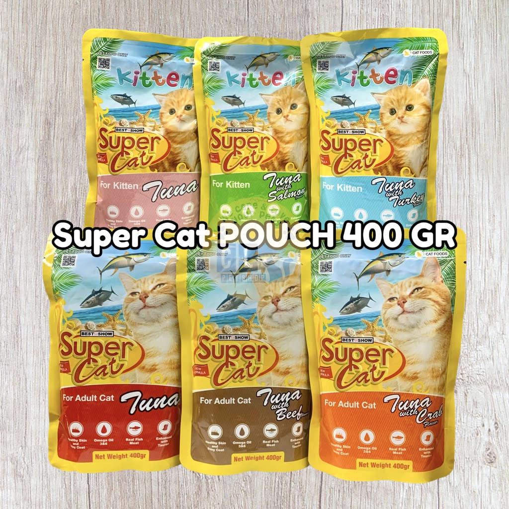 Jual Super Cat Pouch Gr Shopee Indonesia