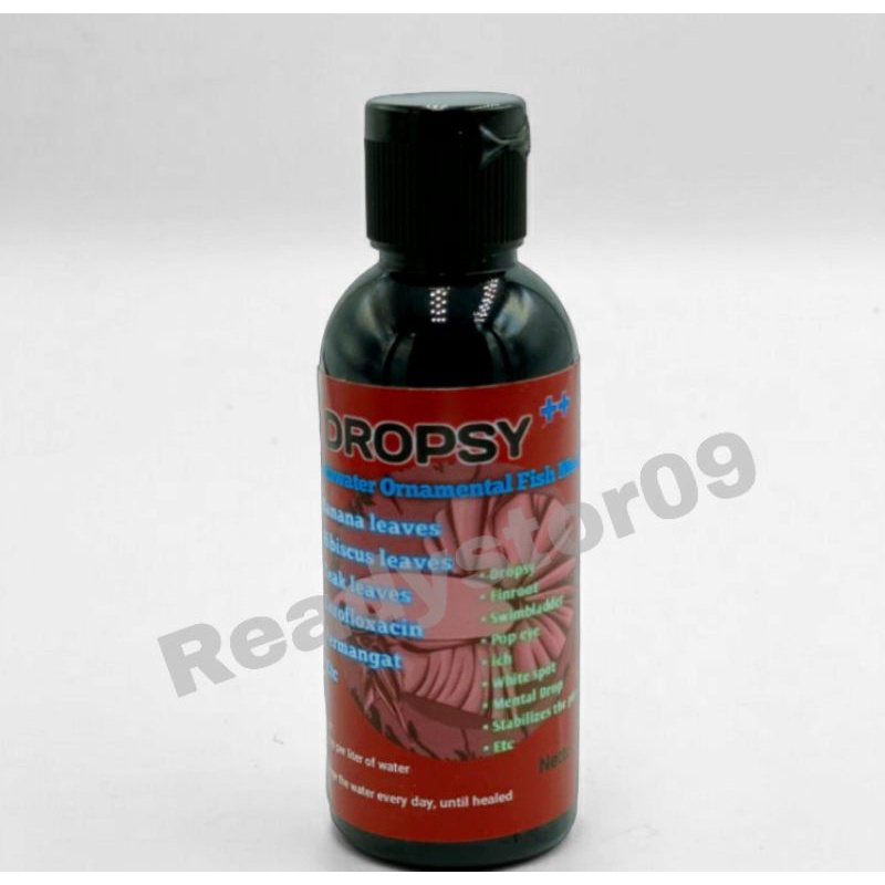 Jual Obat Ikan Cupang Dropsy 50ml Obat Siknas Sisik Nanas Cupang