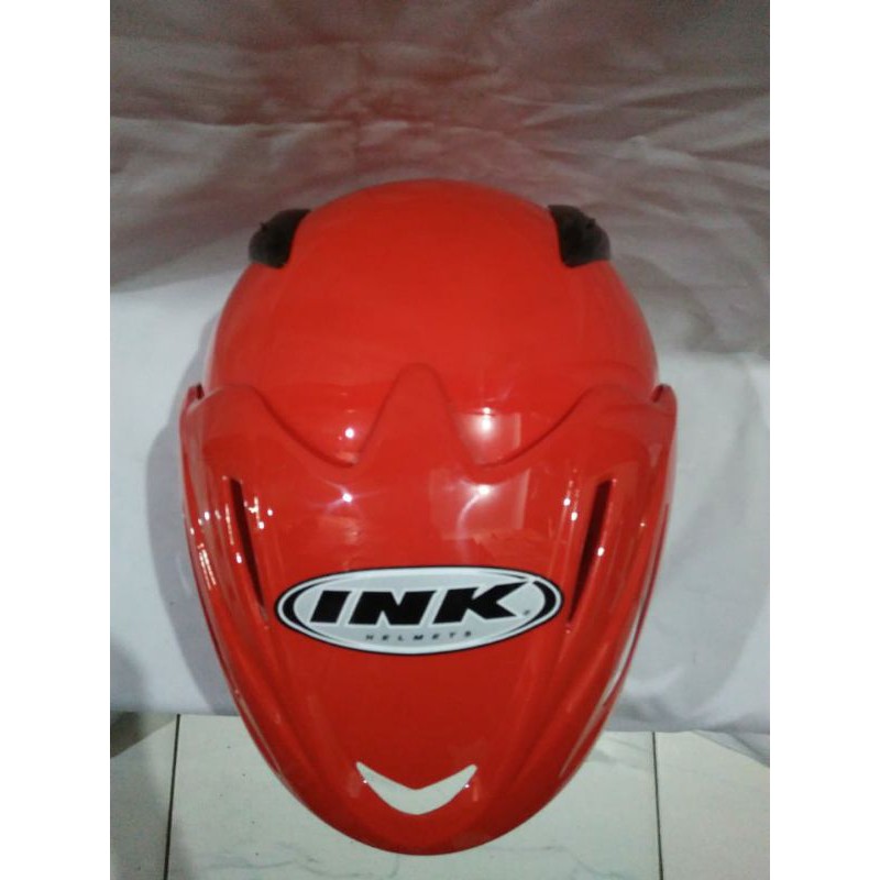 Jual Helm Ink Cx22 Solid Fired Merah Cabe Shopee Indonesia