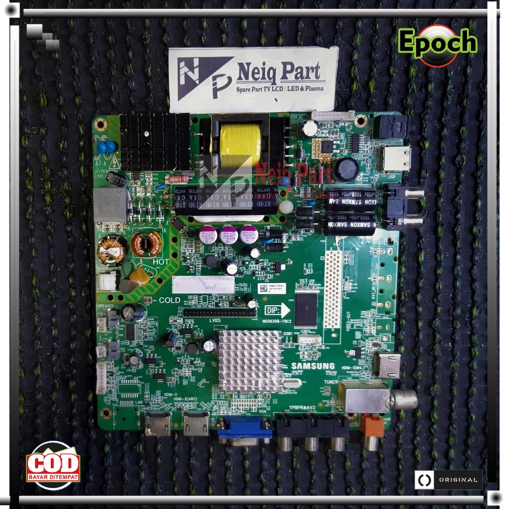 Jual Mb Mobo Mainboard Tv Samsung Ua K Mpeg Micom Modul Pcb