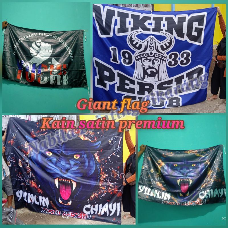 Jual Bendera Komunitas Bendera Organisasi Giant Flag Mini Flag Shopee