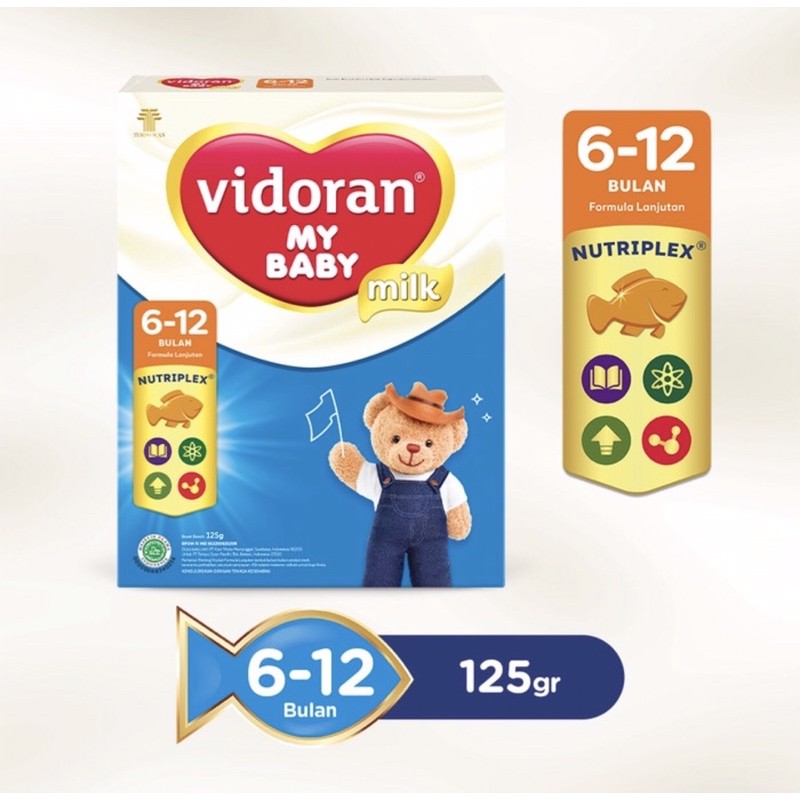 Jual Vidoran My Baby 6 12 Bulan Susu Nutrisi Lengkap Bayi 6 12 Bulan