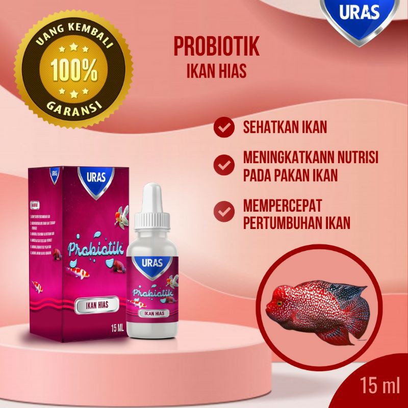 Jual Vitamin Probiotik Obat Ikan Predator Hias Channa Arwana Oscar