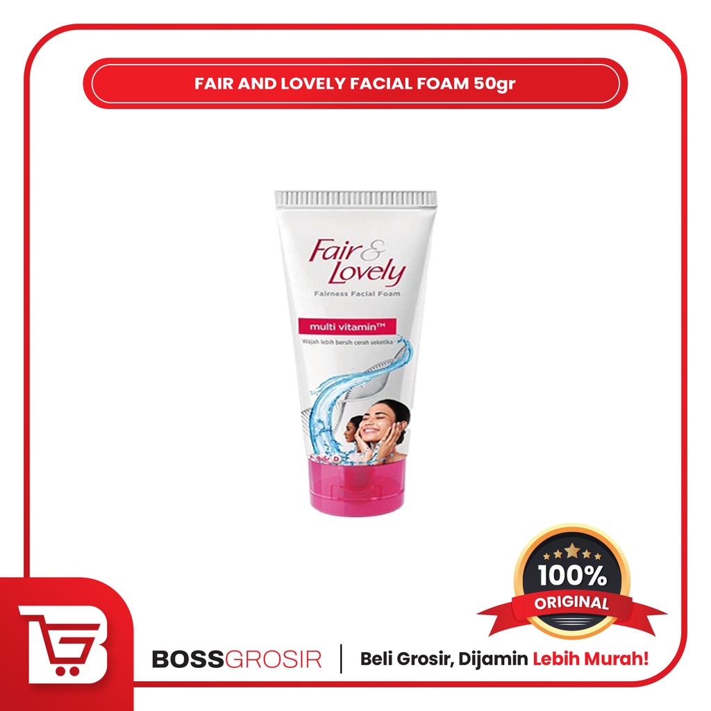 Jual Fair Lovely Glow Lovely Facial Foam G Sabun Cuci Muka