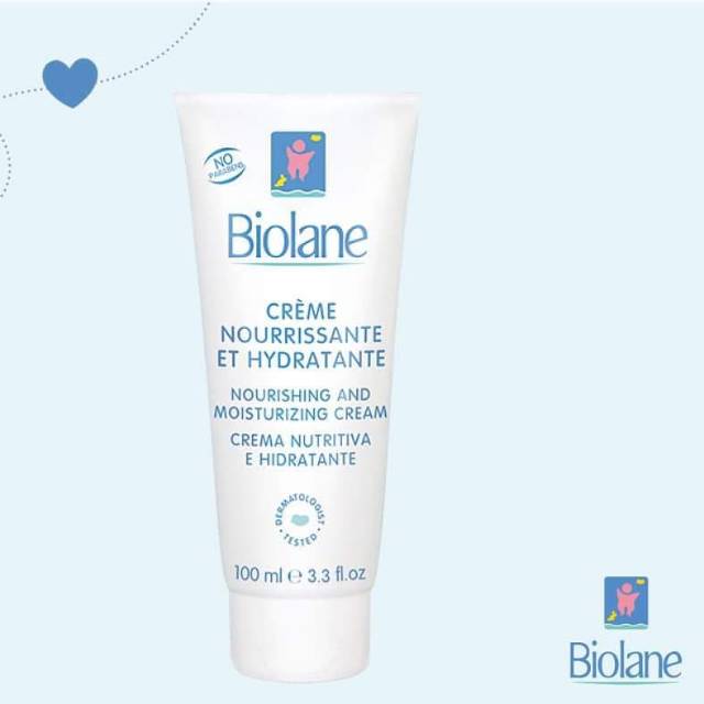 Jual Biolane Nourishing And Moisturising Cream 100ml Shopee Indonesia