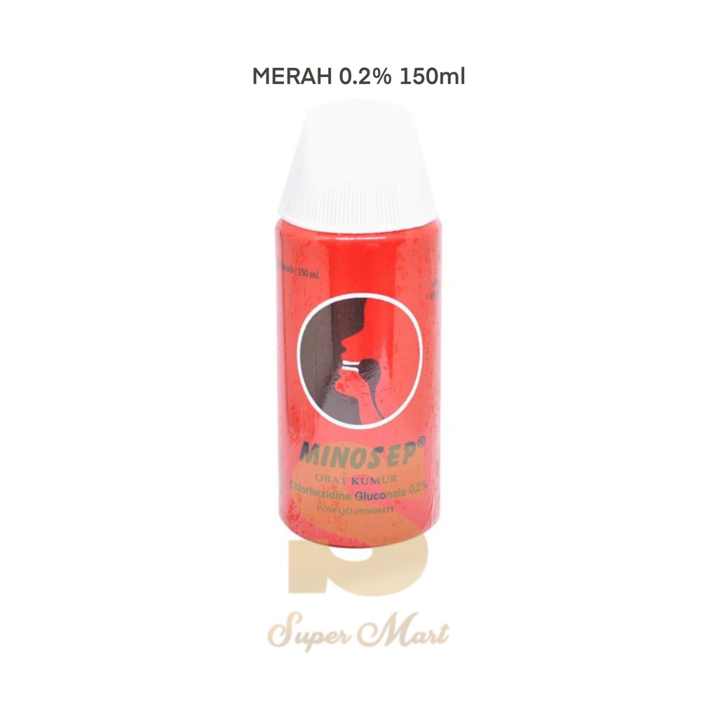 Jual MINOSEP MERAH HIJAU GARGLE 60ml Obat Kumur Shopee Indonesia