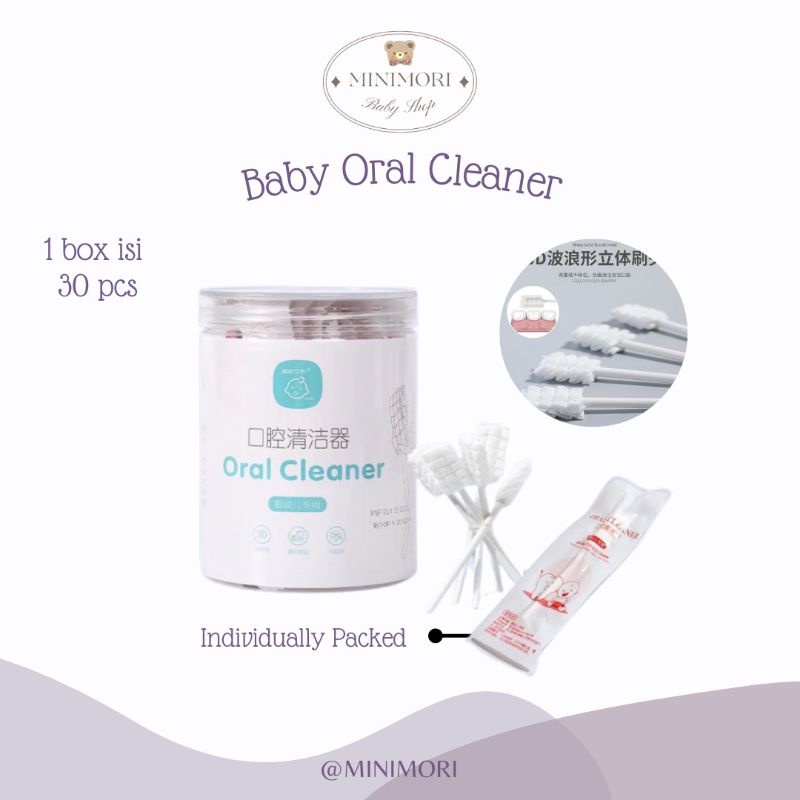 Jual Baby Oral Cleaner Isi Pcs Kain Kasa Batang Pembersih Mulut