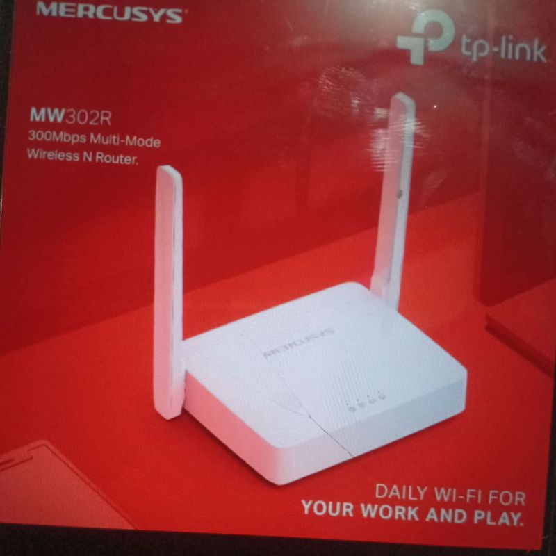 Jual Router Mercusys MW302R Antena 300MBPS Wireless N Router Shopee