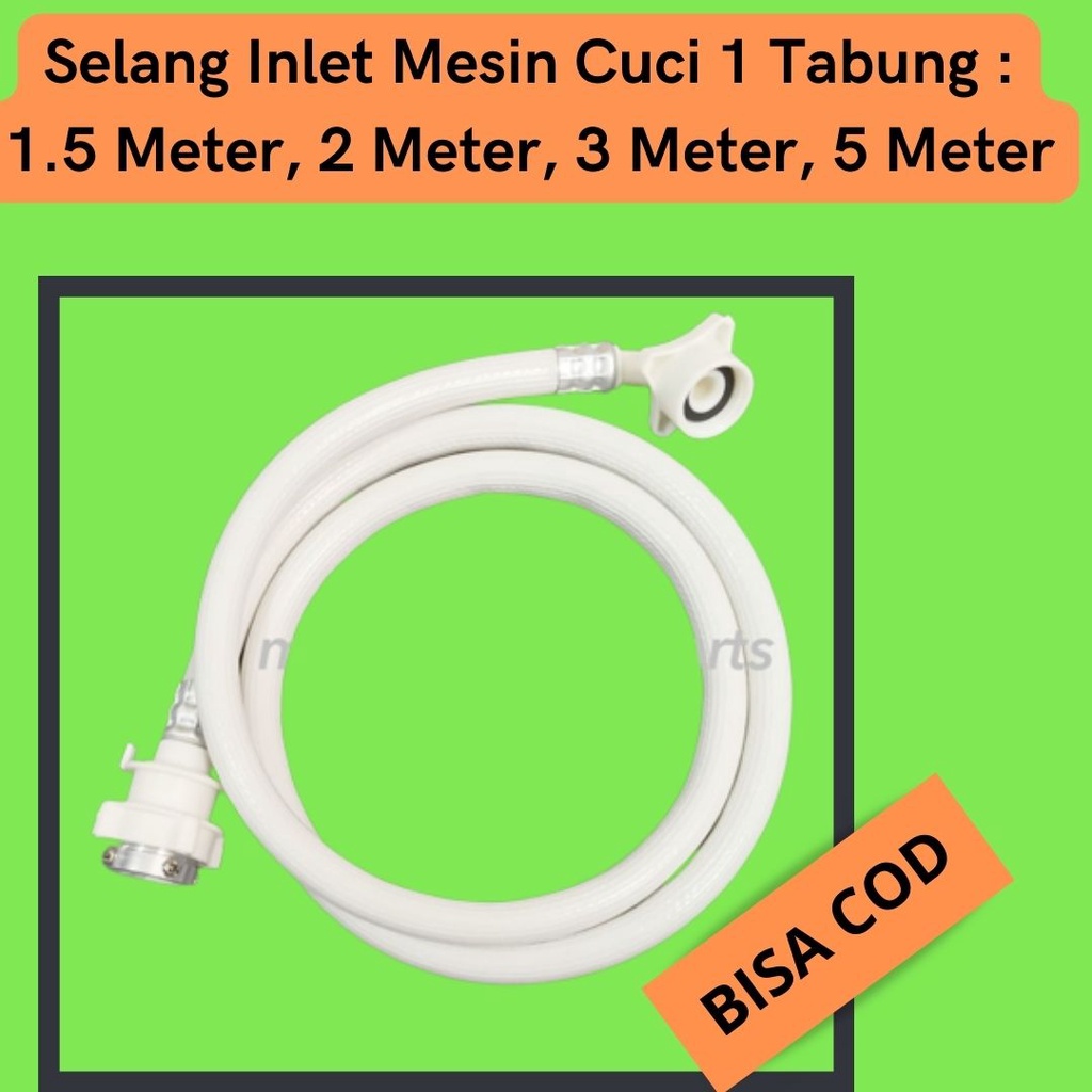 Jual Selang Inlet Mesin Cuci Tabung Tabung Meter Meter