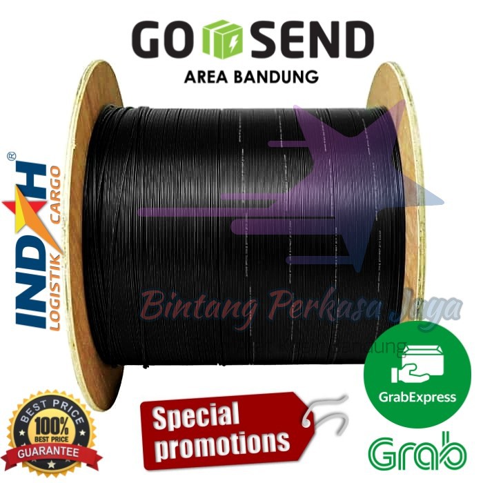 Jual KABEL FIBER OPTIC CABLE DROP WIRE OPTIC DW FO FFTH 2 CORE