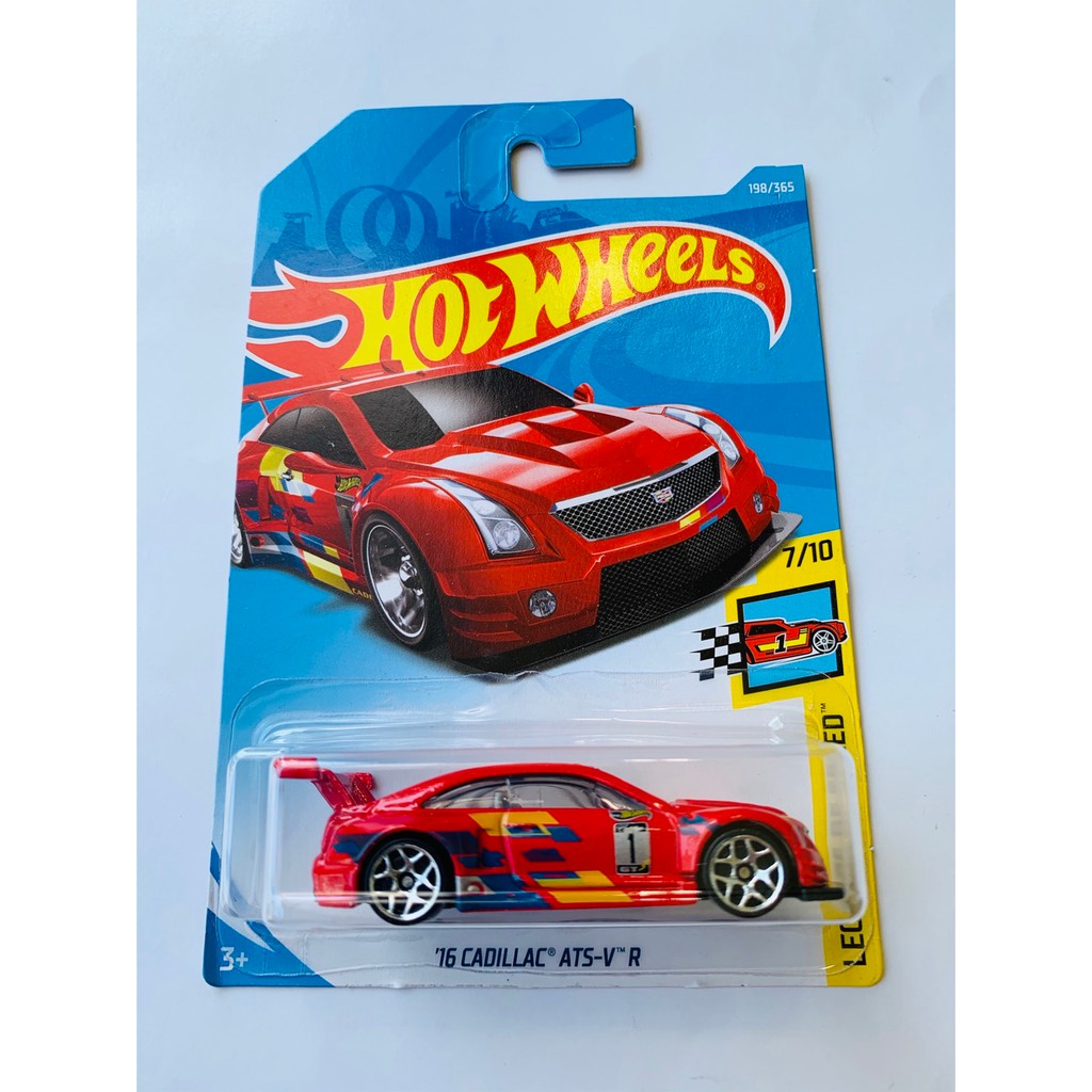 Jual HOT WHEELS HOTWHEELS 16 CADILLAC ATS V R MERAH LEGEND OF SPEED