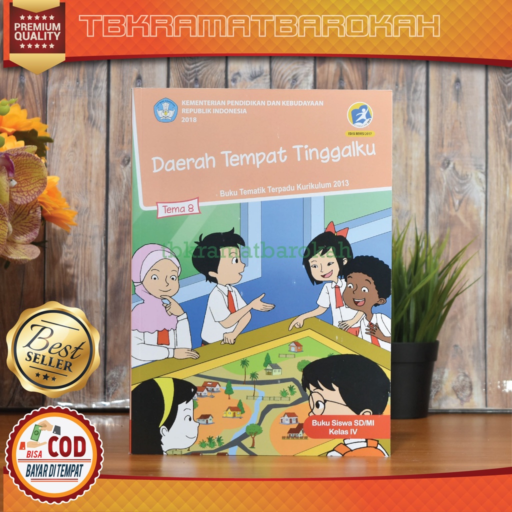 Jual Buku Tematik Dikbud Siswa Kelas Iv Sd Mi Tematik Terpadu Tema