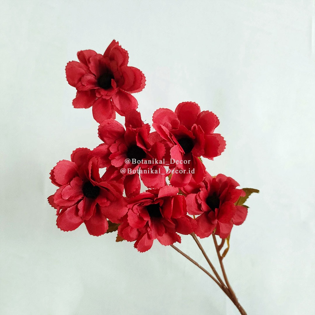 Jual Artificial Flower Butter Daisy Bunga Palsu Plastik Dekorasi Buket