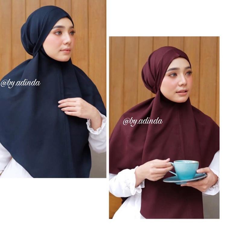 Jual Sale Bergo Uma Tali Besar Non Pet Diamond Hijab Jilbab Instant