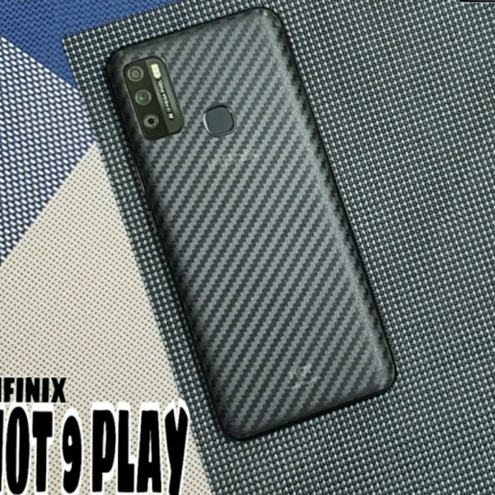 Jual Skin Carbon Infinix Hot Play Anti Gores Belakang Infinix Hot