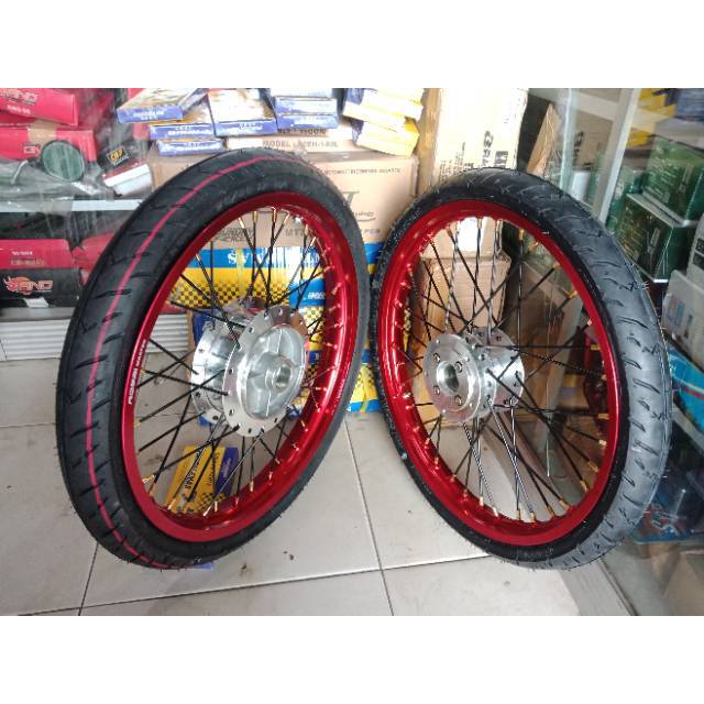 Jual Paketan Velg Ban Motor Vixion Old Vixion New Rx King Mx King