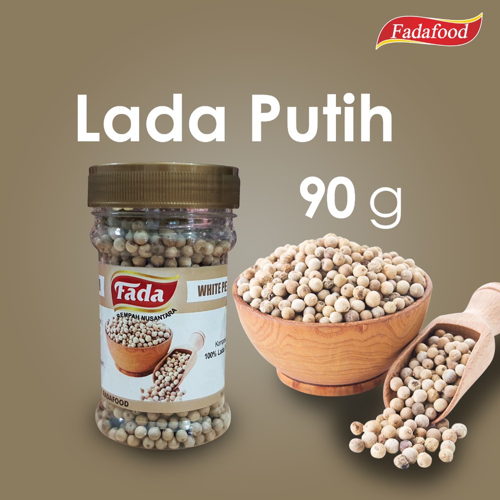 Jual Lada Putih White Pepper Powder Gr Shopee Indonesia