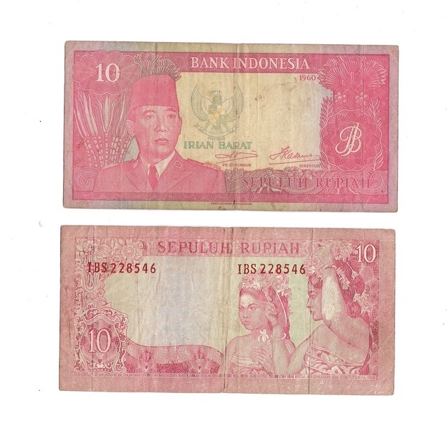 Jual Uang Kuno Indonesia Rupiah Seri Soekarno Irian Shopee