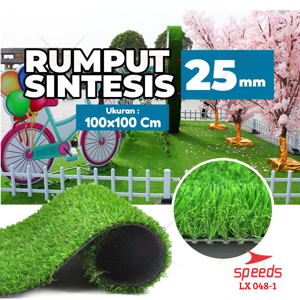 Jual Speeds Rumput Sintesis Swiss Murah Full Hijau Uk X Cm Tebal