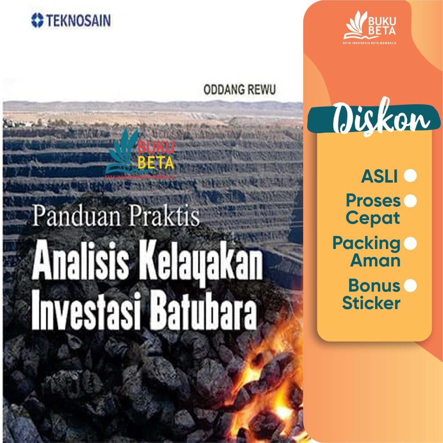 Jual Panduan Praktis Analisis Kelayakan Investasi Batubara Oddang