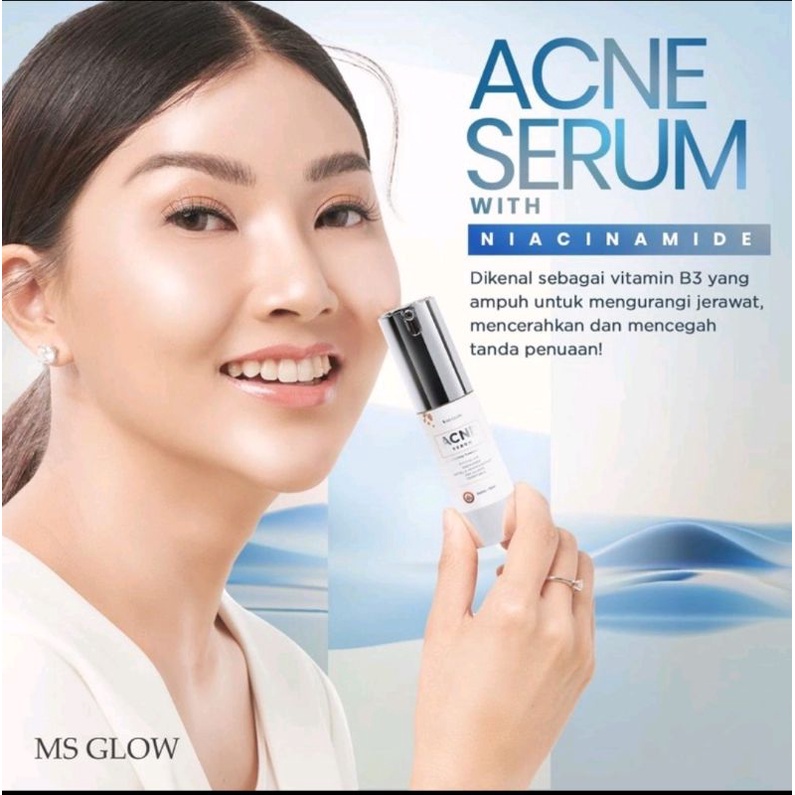 Jual SERUM ACNE 15ml MS GLOW ORIGINAL KEMASAN BARUl Shopee Indonesia