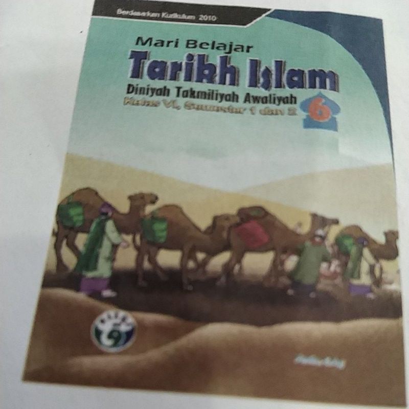 Jual BUKU SISWA MARI BELAJAR DTA TARIKH ISLAM KELAS 6 SEMESTER 1 2