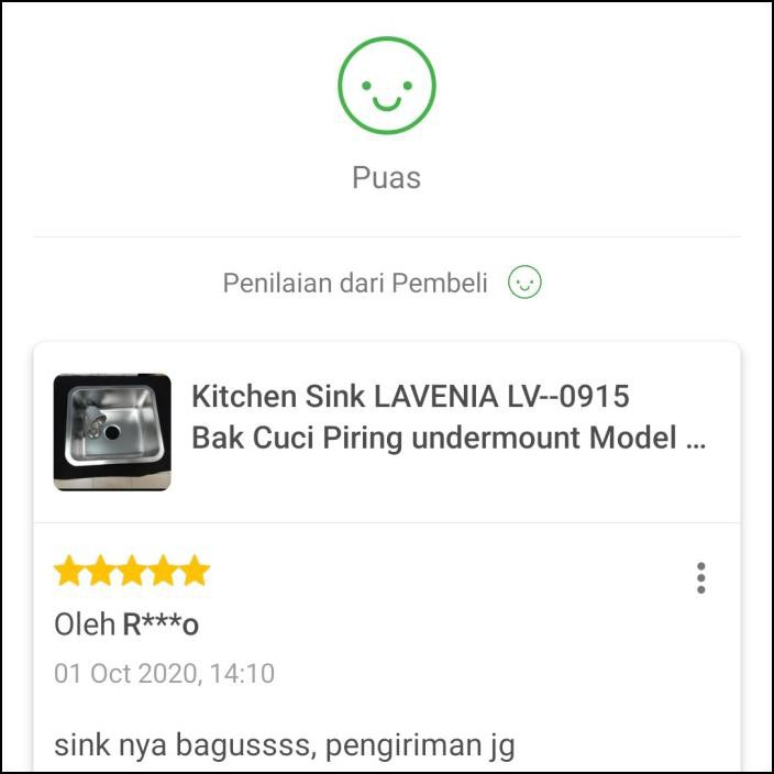 Jual Kualitas Terbaik Kitchen Sink Lavenia Lv Bak Cuci Piring